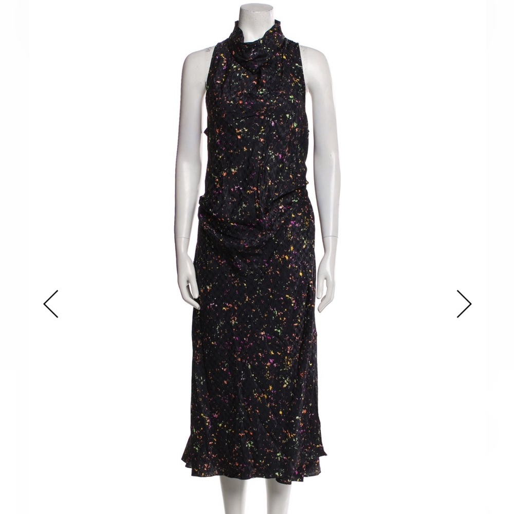 Raquel Allegra silk midi dress - Picture 1 of 8